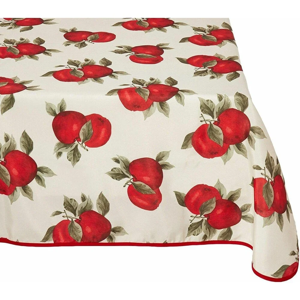 1 Printed Fabric Tablecloth, 60